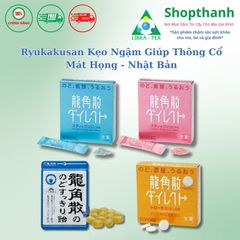 Kẹo Ngậm Bạc Hà Nhật Bản Thơm Miệng, Thông Cổ Giảm Khó Chịu Tư Tin Làm Việc
