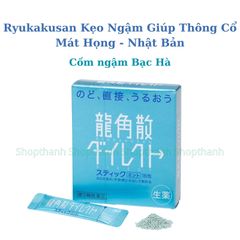 Kẹo Ngậm Bạc Hà Nhật Bản Thơm Miệng, Thông Cổ Giảm Khó Chịu Tư Tin Làm Việc