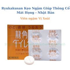 Kẹo Ngậm Bạc Hà Nhật Bản Thơm Miệng, Thông Cổ Giảm Khó Chịu Tư Tin Làm Việc
