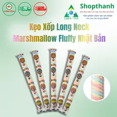 Kẹo Xốp Long Neck Marshmallow Fluffy Xoắn Dài, Kẹo Xốp Cầu Vồng Đến Từ Nhật Bản {Shopthanh Kho Tã Nhật} 756002