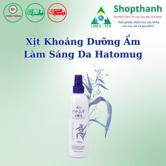 Xịt Khoáng Giữ Ẩm Dưỡng Trắng Da Hatomugi Nhật Bản