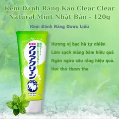 Kem Đánh Răng KAO Nhật Bản, Công Thức Dịu Nhẹ – Làm Sạch Răng, Ngăn Mảng Bám, Hỗ Trợ Hơi Thở Thơm Mát