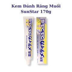 Kem Đánh Răng Muối Sunstar Nhật Bản 170g – Làm Sạch Sâu, Ngừa Hôi Miệng, Chống Viêm Lợi {ShopThanh Kho Tã Nhật}