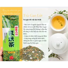 Trà Xanh Gạo Lứt Matcha Maruko Tsuboichi 200g | Genmaicha Nhật Bản Thơm Ngon Tốt Sức Khỏe Gia Đình 756028