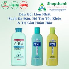 Dầu Gội Nhật Bản Lion Mohatsuryoku  – Làm Sạch Da Đầu, Giúp Tóc Khỏe Mạnh, Hỗ Trợ Sạch Gàu Tóc Khỏe