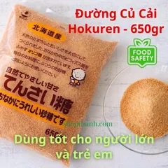 Đường Củ Cải Nhật Bản Hokuren 650g - Ngọt Lành Tự Nhiên, Hỗ Trợ Tiêu Hóa, An Toàn Cho Bé & Gia Đình