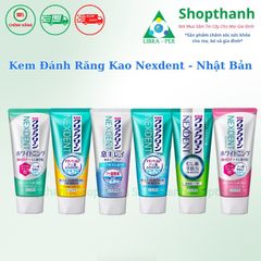 Kem Đánh Răng Kao NEXDENT Nhật Bản -  Làm Sạch Sâu Ngừa Sâu Răng Và Trắng Răng Tự Nhiên Cho Gia Đình