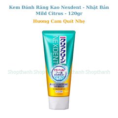 Kem Đánh Răng Kao NEXDENT Nhật Bản -  Làm Sạch Sâu Ngừa Sâu Răng Và Trắng Răng Tự Nhiên Cho Gia Đình