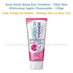 Kem Đánh Răng Kao NEXDENT Nhật Bản -  Làm Sạch Sâu Ngừa Sâu Răng Và Trắng Răng Tự Nhiên Cho Gia Đình