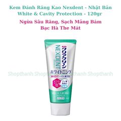 Kem Đánh Răng Kao NEXDENT Nhật Bản -  Làm Sạch Sâu Ngừa Sâu Răng Và Trắng Răng Tự Nhiên Cho Gia Đình