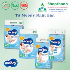 Tã Bỉm Moony Cộng Miếng Nội Địa Nhật | Dán & Quần Đủ Size NB82, S76, M58, L58, M58q, L50q, XL44q – Mềm Mại, Thoáng Khí 756055