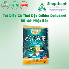 Trà thải độc diếp cá Dokudami Orihiro túi 60 gói 756060