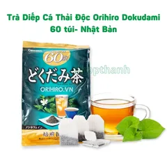 Trà thải độc diếp cá Dokudami Orihiro túi 60 gói 756060
