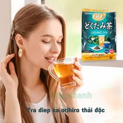 Trà thải độc diếp cá Dokudami Orihiro túi 60 gói 756060