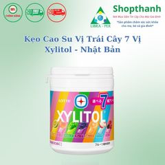 Kẹo Cao Su Xylitol Lotte Nhật Bản 7 Vị Trái Cây Ngon Mát, Bảo Vệ Răng Miệng Cả Gia Đình