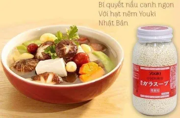 Hạt Nêm Youki Nhật Bản 500g - Vị Gà Tự Nhiên Umami, An Toàn Cho Mọi Món Ăn 756098