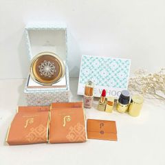 Set Phấn nước Whoo Radiant Essence Cushion SPF50+/PA+++_Tái Sinh Da, Căng Bóng
