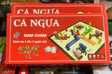 Bộ cờ cá ngựa nam châm 5210 dành cho 2 đến 4 người chơi