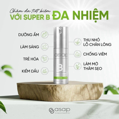 ASAP SUPER B COMPLEX Tinh Chất Làm Mờ Nám, Mờ Nếp Nhăn 30ML