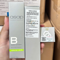 ASAP SUPER B COMPLEX Tinh Chất Làm Mờ Nám, Mờ Nếp Nhăn 30ML
