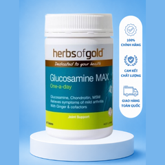 [Nhập khẩu] Herbs of Gold Glucosamine Max - Viên Uống Bổ Xương Khớp (Lọ 90 Viên)