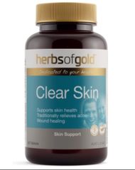 Herbs of Gold Clear Skin (60 Viên) - Viên Uống Hỗ Trợ Giảm Mụn & Sức Khỏe Làn Da