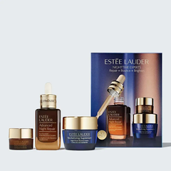 Set Dưỡng Da Estée Lauder Nighttime Experts - Bộ 3 Sản Phẩm Chăm Sóc Da Ban Đêm Repair, Bounce, Brighten NK chính hãng