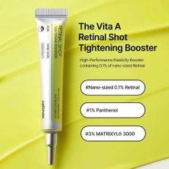 TINH CHẤT HỖ TRỢ TRẺ HÓA & DƯỠNG SÁNG DA CELIMAX Vita-A Retinal Shot Tightening Booster 15ml –