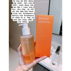 SỮA RỬA MẶT DỊU NHẸ SULWHASOO GENTLE CLEANSING FOAM SIZE 200ML
