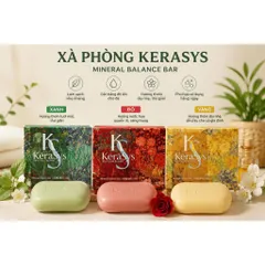 XÀ BÔNG KERASYS HÀN QUỐC THƠM LÂU, SẠCH DỊU NHẸ