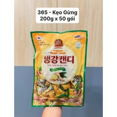 KẸO GỪNG 365 PREMIUM GINGER CANDY HÀN QUỐC