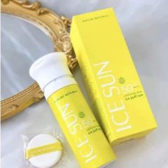 KEM CHỐNG NẮNG ICE SUN NATURE REPUBLIC SPF50+ PA+++ MẪU MỚI