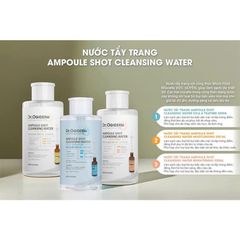 NƯỚC TẨY TRANG DR.OGIDERM 500ML SẠCH SÂU, DỊU NHẸ, CHĂM DA TỪ BƯỚC ĐẦU TIÊN