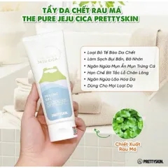 TẨY DA CHẾT RAU MÁ PRETTYSKIN JEJU CICA 150ml