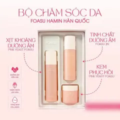 BỘ DƯỠNG VÀ CHĂM SÓC DA CHUYÊN SÂU FOASU HÀN QUỐC DATE 11.2026 TẶNG CÂY MASSAGE MẶT