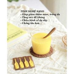 Tinh Nghệ Nano Golden Gift Curcumin Gold Hàn Quốc 100 tép