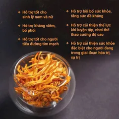 NẤM ĐÔNG TRÙNG HẠ THẢO NGUYÊN SỢI HÀN QUỐC 70G