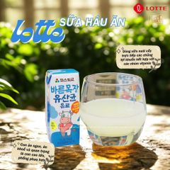 SỮA HÁU ĂN LOTTE LỢI KHUẨN HÀN QUỐC