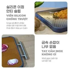 Thớt Kháng Khuẩn 2 Mặt Gume TGI-01 kháng khuẩn