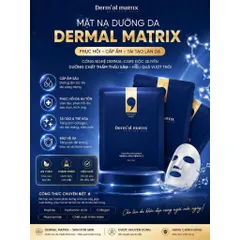 MẶT NẠ DERM-ALL MATRIX Công nghệ collagen dạng thạch hiệu quả gấp 10 lần mặt nạ giấy thông thường