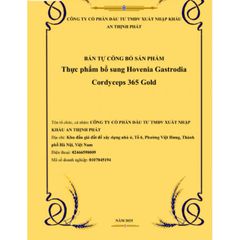 Thực phẩm bổ sung MÁT GAN ĐÔNG TRÙNG 365 - BÍ QUYẾT BẢO VỆ GAN TỪ HÀN QUỐC 30 gói x 70ml