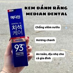 KEM ĐÁNH RĂNG MEDIAN 93% SỐ 1 HÀN QUỐC