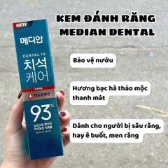 KEM ĐÁNH RĂNG MEDIAN 93% SỐ 1 HÀN QUỐC