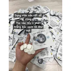 Viên Tẩy Vệ Sinh Lồng Máy Giặt DAISO - Hàn Quốc (Gói 10 viên)