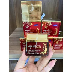 KEM SÂM MY GOLD DƯỠNG DA NGÀY VÀ ĐÊM -AQUA WRINKLE & WHITENING CREAM 50ML
