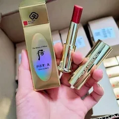 Son dưỡng môi Đông y The history of Whoo Gongjinhyang Mi Glow Lip Balm màu red wine lành tính