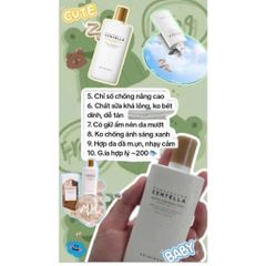 Kem chống nắng SKIN1004 Madagascar Centella Air-Fit SunCream Plus SPF50+ PA++++ 50ml an toàn cho da dầu mụn