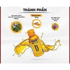 NƯỚC UỐNG NGHỆ VÀ TRÁI CÂY LÀM DỊU CƠN SAY 10 CHAI X 100ML