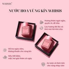 NƯỚC HOA VÙNG KÍN WHISIS SWEET GIRL & DUNG DỊCH VỆ SINH PH GIRL WHISIS