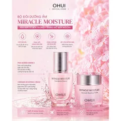 Bộ đôi dưỡng ẩm chuyên sâu OHUI Miracle Moisture